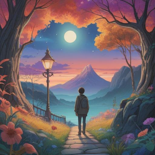 A serene dreamscape illustration, gentle hues, ethereal atmosphere, a presence symbolizing spirituality, soft lighting, a figure representing the boyfriend appearing amidst celestial elements, subtle signs like feathers or sparkles around, dreamlike quality, emotional connection, 4k