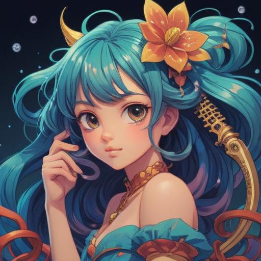 A whimsical illustration of a lucky charm designed to enhance hair growth, featuring a magical hairbrush adorned with vibrant jewels, floating sparkles surrounding it, a serene atmosphere with soft pastel colors, an enchanted forest background, and a hopeful character observing the charm with a joyful expression, 4k