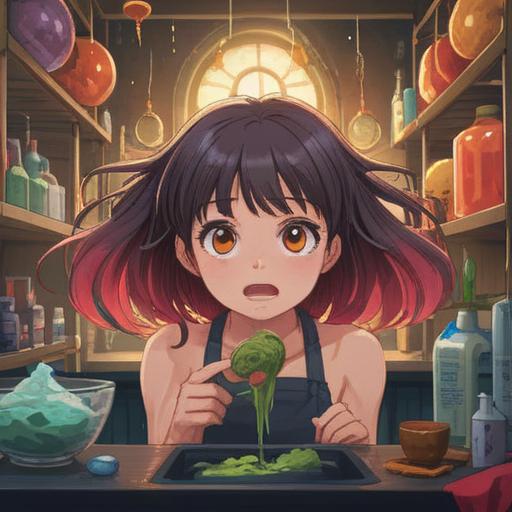 A vibrant and informative illustration showcasing healthy hair tips, a diverse group of people sharing hair care advice, lush and shiny hair textures, natural ingredients like oils and herbs, cozy setting, warm lighting, engaging expressions, visual representations of hair health, step-by-step tips, 4k