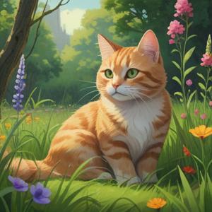 麦わら猫がもたらすスピリチュアルな意味を解説