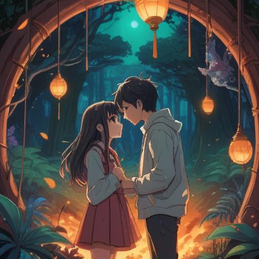 A hopeful scene depicting a person engaged in a lucky action to improve a relationship with an emotionally distant individual, bright and uplifting atmosphere, symbolic gestures of kindness, visual representation of reconciliation, vibrant colors, gentle expressions, a serene setting that conveys positivity and warmth, 4k