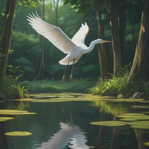 白鷺と子供のスピリチュアルな意味を解説