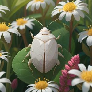 白いカメムシのスピリチュアルな意味を解説