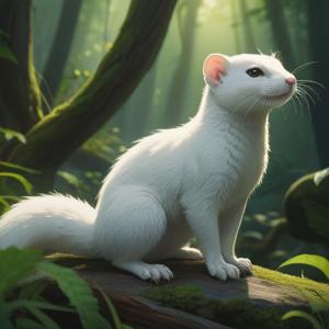 白いイタチが語るスピリチュアルな意味の解説