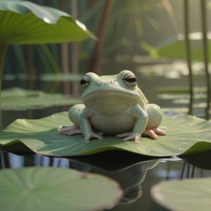 白いカエルを見た時のスピリチュアルな意味を解説