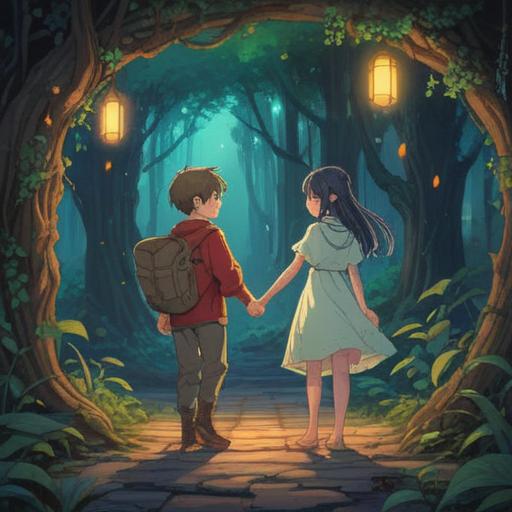 A mystical representation of the concept of