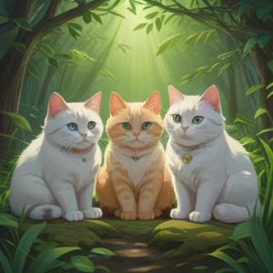 猫が3匹揃う時のスピリチュアルな意味を解説