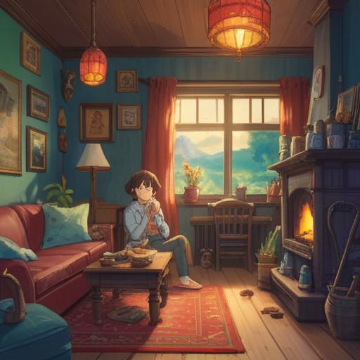 A whimsical illustration depicting various methods to invite good luck with dentures, a cozy living room setting, a smiling character polishing dentures, surrounded by lucky charms like four-leaf clovers and horseshoes, warm lighting enhancing the cheerful atmosphere, detailed elements showcasing luck symbols, inviting and uplifting vibe, 4k