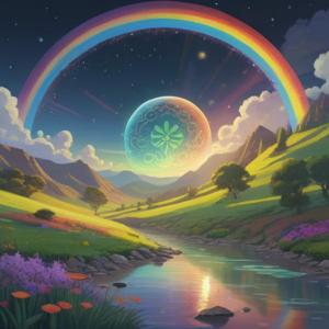 虹のオーブを通じたスピリチュアルな意味を解説