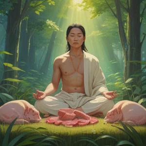 肉断ちによるスピリチュアルな意味を解説