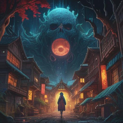 A mystical scene depicting the concept of polarization as a spiritual good sign, contrasting light and dark elements, harmony between opposites, vibrant energy flow, a serene landscape with yin-yang symbols, celestial surroundings with ethereal beings, tranquil waters reflecting unity, 4k