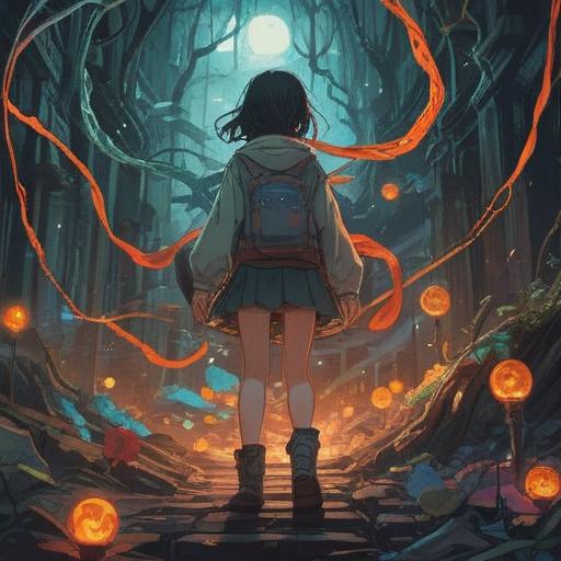 A thought-provoking digital artwork, contrasting images of unity and division, symbolic representation of relationships in turmoil, spiritual signs appearing as guiding symbols, a duality in color and light, evocative facial expressions, serene yet chaotic background, 4k