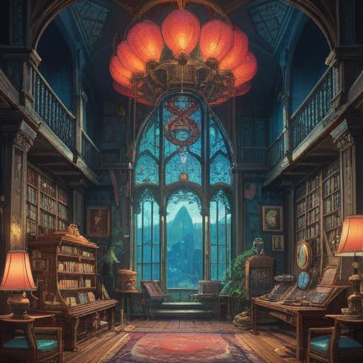 A captivating illustration depicting spiritual items that positively influence relationships amidst polarization, featuring harmonious colors, ethereal ambiance, intricate designs of crystals and talismans, serene landscape background, diverse characters connecting, uplifting energy, 4k