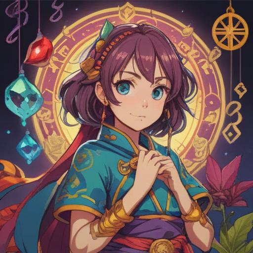 A whimsical illustration of a lucky charm for itchy upper arms, featuring a bright, cheerful talisman, intricate patterns symbolizing comfort and relief, surrounded by a serene, calming environment, showcasing a person gently scratching their arm with a smile, vibrant colors, magical aura, 4k