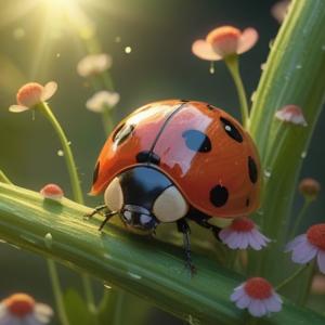 二つ星てんとう虫のスピリチュアルな意味を解説