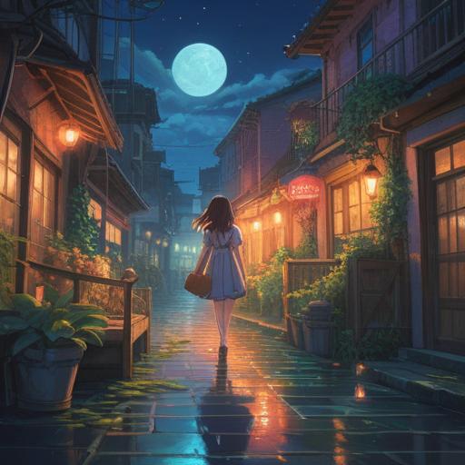 A serene and whimsical illustration depicting the feeling of suddenly missing someone, ethereal and dreamlike atmosphere, soft glowing lights, gentle waves of energy flowing in the air, symbolic representations of connection and longing, warm colors blending together, intertwining figures emerging from the background, visual metaphors like hearts and stars, 4k