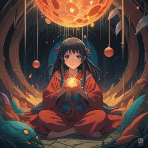 A scene depicting a person experiencing sudden silence and isolation, surrounded by spiritual symbols like feathers and orbs, a gentle light illuminating their face, a soft breeze rustling leaves in the background, an ethereal atmosphere, conveying a sense of awareness and reflection, 4k