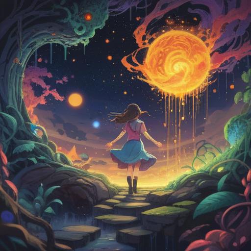 A mystical spiritual item designed to transform negative emotions, vibrant energies radiating, ethereal glow, surrounded by swirling light and colorful auras, intricate detailing on the item, a serene and calming atmosphere, depicting a journey from darkness to light, harmonious colors, enchanting background, 4k