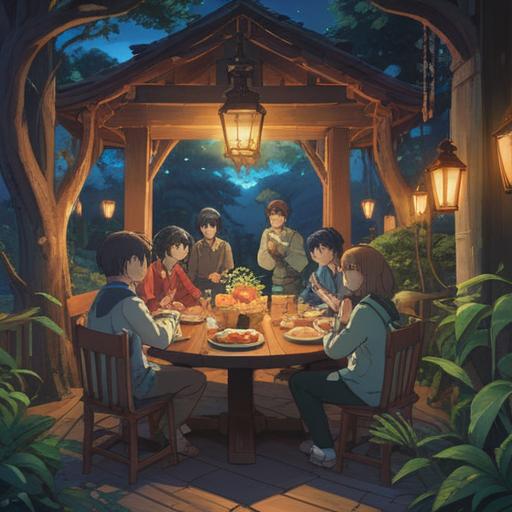 A serene landscape depicting the concept of