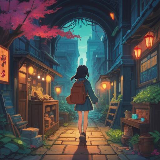 A person with a unique aura receiving a lucky charm, colorful and mystical surroundings, a sense of wonder and fortune, intricate details in the charm, whimsical lighting, ethereal atmosphere, vibrant colors, storytelling elements, 4k