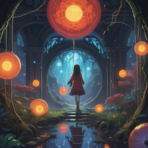 A mystical scene illustrating heightened possessiveness in relationships, subtle spiritual signs emerging in the environment, glowing orbs representing intuition, ethereal light illuminating emotions, characters showing protective body language, floating symbols of connection, serene yet intense atmosphere, vibrant colors, intricate details, 4k