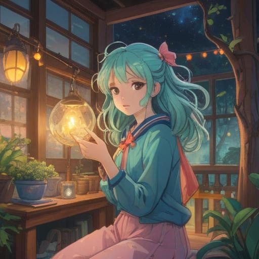 A serene and uplifting illustration, a beautiful lucky charm symbolizing healing, soft pastel colors, a tranquil setting with symbols of positivity, nature elements like blooming flowers and gentle sunlight, an embracing figure holding the charm, conveying love and growth, harmonious atmosphere, 4k