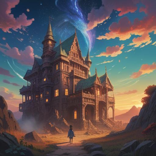 A mystical and ethereal scene depicting spiritual signs of a special mission, luminous symbols in the sky, figures in deep contemplation, surrounded by nature, vibrant colors, energy emanating from the surroundings, a sense of tranquility and purpose, 4k