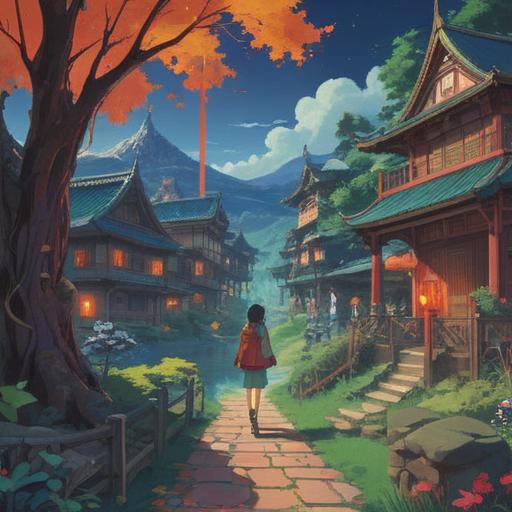 A surreal landscape depicting the concept of discovering new paths through lucky numbers, vibrant colors, symbolic representations of numbers scattered throughout the scene, a winding path leading to a bright horizon, mystical elements like floating orbs and shimmering lights, thought-provoking ambiance, 4k