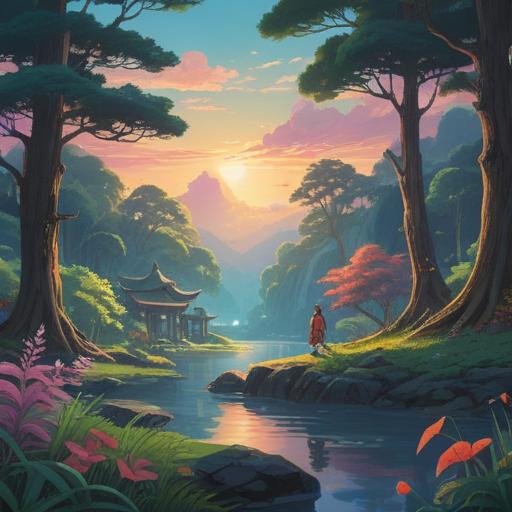 A serene landscape depicting repeated names in a mystical context, ethereal light illuminating the surroundings, peaceful aura, symbolic representations of spirituality, names swirling around in the air, harmonious color palette, tranquil atmosphere, spiritual symbolism, 4k