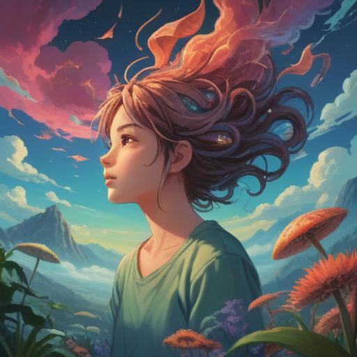 A serene landscape illustrating the concept of animal allergies as a spiritual awakening, a radiant light breaking through clouds, ethereal beings embodying freedom and healing, symbolic animals representing transformation, lush greenery, soft flowing water, harmonious nature, vibrant colors, inviting and uplifting atmosphere, 4k