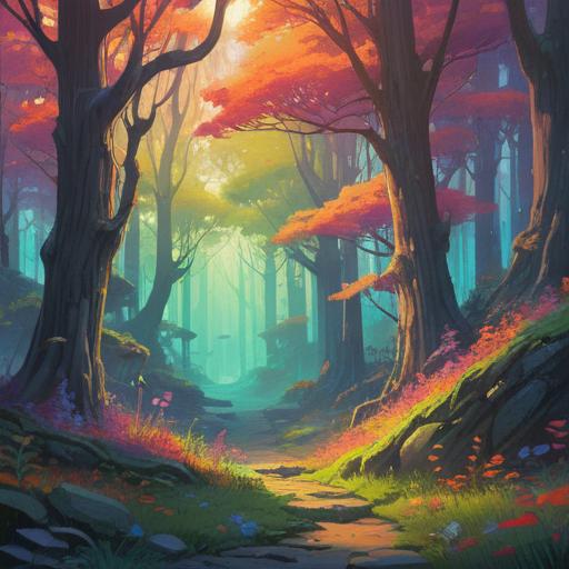 A serene and mystical landscape representing the spiritual meaning of ear ringing, a tranquil forest with soft light filtering through the trees, ethereal wisps of energy surrounding a meditative figure, the aura of enlightenment, symbols of spirituality like mandalas and chakras subtly integrated, calming colors, peaceful atmosphere, 4k