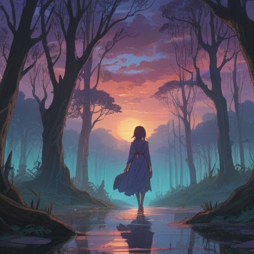 A serene and mystical scene illustrating spiritual signs related to thoughts of a specific person, ethereal light surrounding a silhouette of a person, subtle symbols floating in the air, calming nature backdrop, soft pastel colors, a feeling of connection and awareness, introspective atmosphere, enchanting and dreamlike, 4k