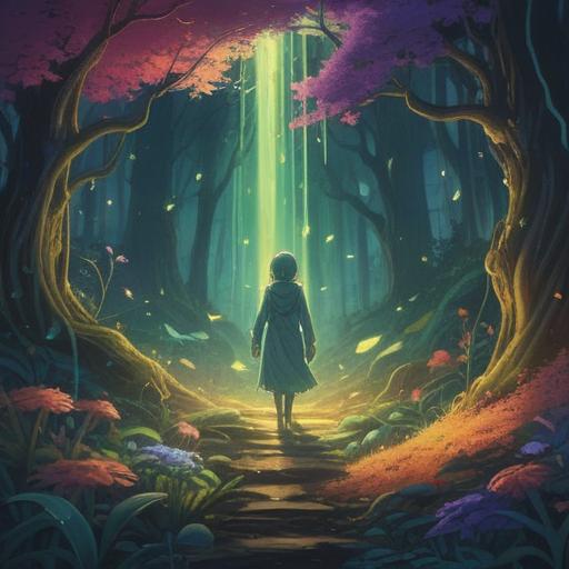 A surreal scene depicting an invisible person, ethereal glowing outlines, subtle spiritual symbols in the surroundings, gentle light beams highlighting the space, a sense of caution in the atmosphere, mysterious energy flowing, hidden messages in nature, soft breeze moving nearby objects, transcendent experience, 4k