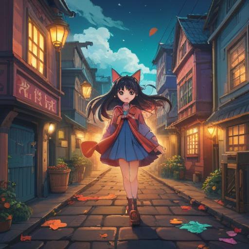 A whimsical illustration of a character depicting a strong desire to escape, vibrant colors, playful elements showcasing lucky actions like finding a four-leaf clover, expressive facial expressions conveying urgency and hope, a dreamy landscape suggesting freedom, dynamic composition, uplifting atmosphere, 4k