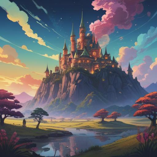 A mystical landscape depicting various spiritual signs to be aware of on an unlucky day, ethereal light illuminating subtle symbols in the sky, a serene figure meditating amidst chaotic surroundings, vibrant colors representing emotions, natural elements like trees and water reflecting inner turmoil, intricate details highlighting spiritual guidance, 4k