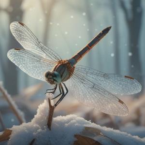 冬のトンボのスピリチュアルな意味を解説