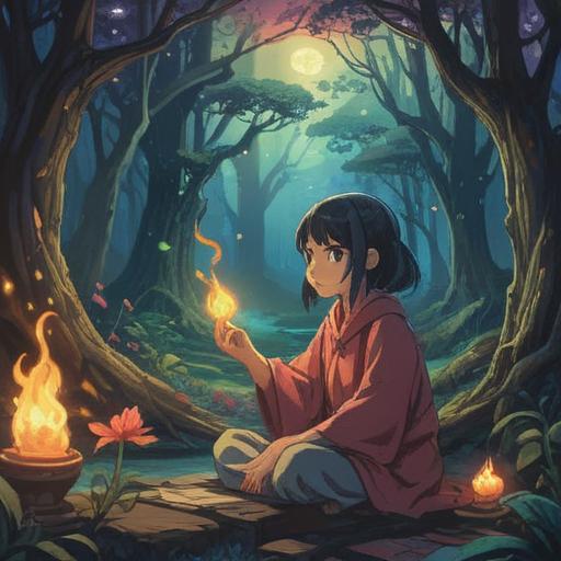 A spiritual illustration depicting signs to be aware of when feeling scolded, ethereal glow, mystical symbols in the background, a contemplative figure observing, vibrant energy surrounding, deep emotional expression, connection to inner self, calming colors, harmonious atmosphere, 4k