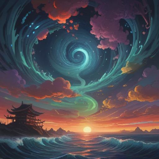 A mystical illustration depicting the concept of poor signal reception, ethereal waves distorting communication, abstract representations of spirituality, blurred images of celestial bodies, a hidden connection between the physical and spiritual realms, a sense of isolation and disconnection, soft glows and shadows, emotional resonance, evocative atmosphere, 4k