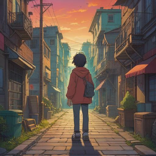 A serene and introspective scene depicting a person standing at a crossroads, symbolizing career choices, illuminated by soft light, surrounded by vibrant nature, delicate butterflies representing spiritual guidance, a sense of peace and clarity in the atmosphere, rich colors reflecting hope and positivity, 4k