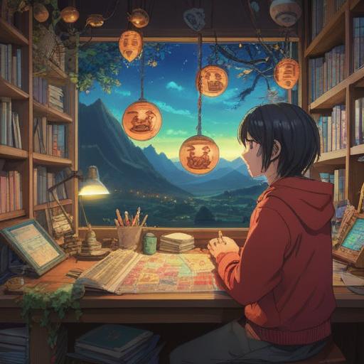 A thoughtful scene depicting the perfect moment for a career change, a person looking at a calendar with a smile, symbols of opportunities surrounding them, such as open doors and rising paths, uplifting atmosphere, motivational quotes in the background, vibrant colors, dynamic composition, 4k