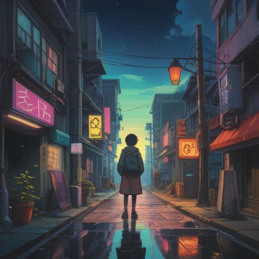 A serene and contemplative scene, a person standing at a crossroads, various signs indicating different career paths, ethereal light illuminating the signs, subtle spiritual symbols in the background, a gentle breeze rustling leaves, an atmosphere of introspection and guidance, soft and calming color palette, 4k