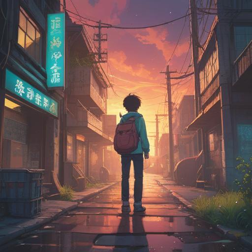 A spiritually uplifting scene depicting the positive signs brought by job change, a person standing at a crossroads, surrounded by ethereal light and floating symbols of luck and opportunity, vibrant nature background, clouds parting to reveal a bright path, a feeling of hope and renewal, intricate details of the environment, compelling visual storytelling, 4k