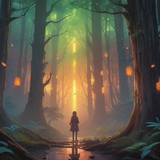 A contemplative scene depicting spiritual signs to notice when connections fade, ethereal light shining through a forest, a figure gazing thoughtfully at fading footprints in the sand, subtle symbols appearing in the air, soft color palette, tranquil atmosphere, nature-inspired elements, introspective mood, 4k