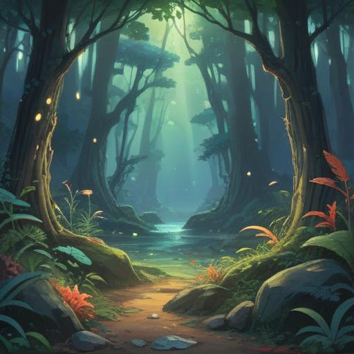 A serene scene depicting various spiritual signs, ethereal glow, nature elements like feathers, stones, and symbols, a tranquil forest setting, soft light filtering through trees, an individual meditating, surrounded by an aura of energy, calming atmosphere, clear representation of enlightenment and intuition, 4k