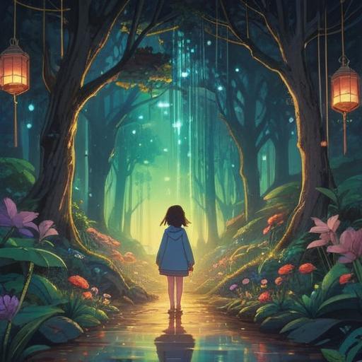 A serene scene depicting a natural person radiating spiritual positive signs, surrounded by soft glows and subtle light effects, harmonious connection with nature, mindfulness in a lush garden, gentle expressions and body language conveying peace and tranquility, vibrant flora and gentle breezes, ethereal atmosphere, 4k