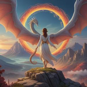 天使と龍を通じて読み解くスピリチュアルな意味の解説