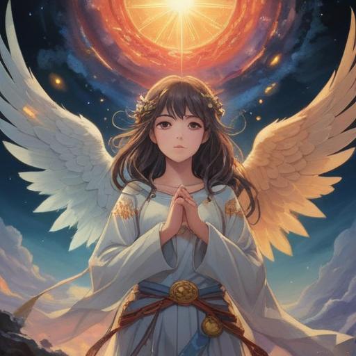 A spiritual phenomenon of seeing angels, ethereal light, soft glowing figures, uplifting atmosphere, celestial imagery, divine presence, serene expressions, mystical landscape, harmonious colors, 4k