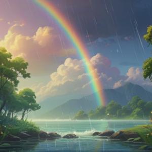 天気雨と虹のスピリチュアルな意味を解説