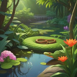 庭に蛇が現れた時のスピリチュアルな意味を解説