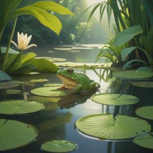 庭にカエルが住み着くスピリチュアルな意味を解説